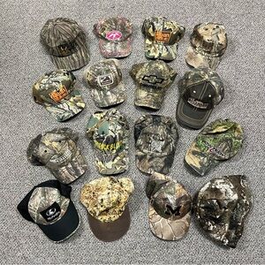 16 Camo Hats